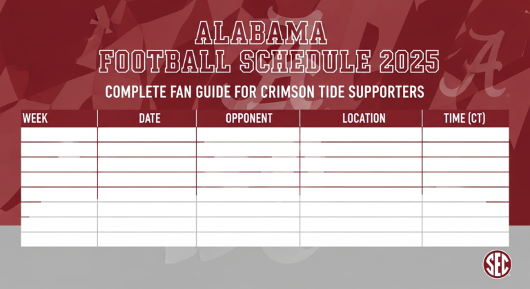alabama football schedule 2025