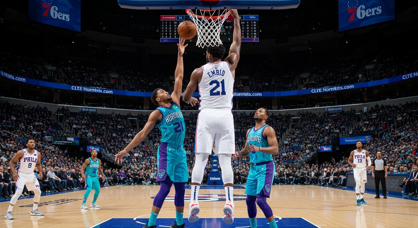 76ers vs Hornets