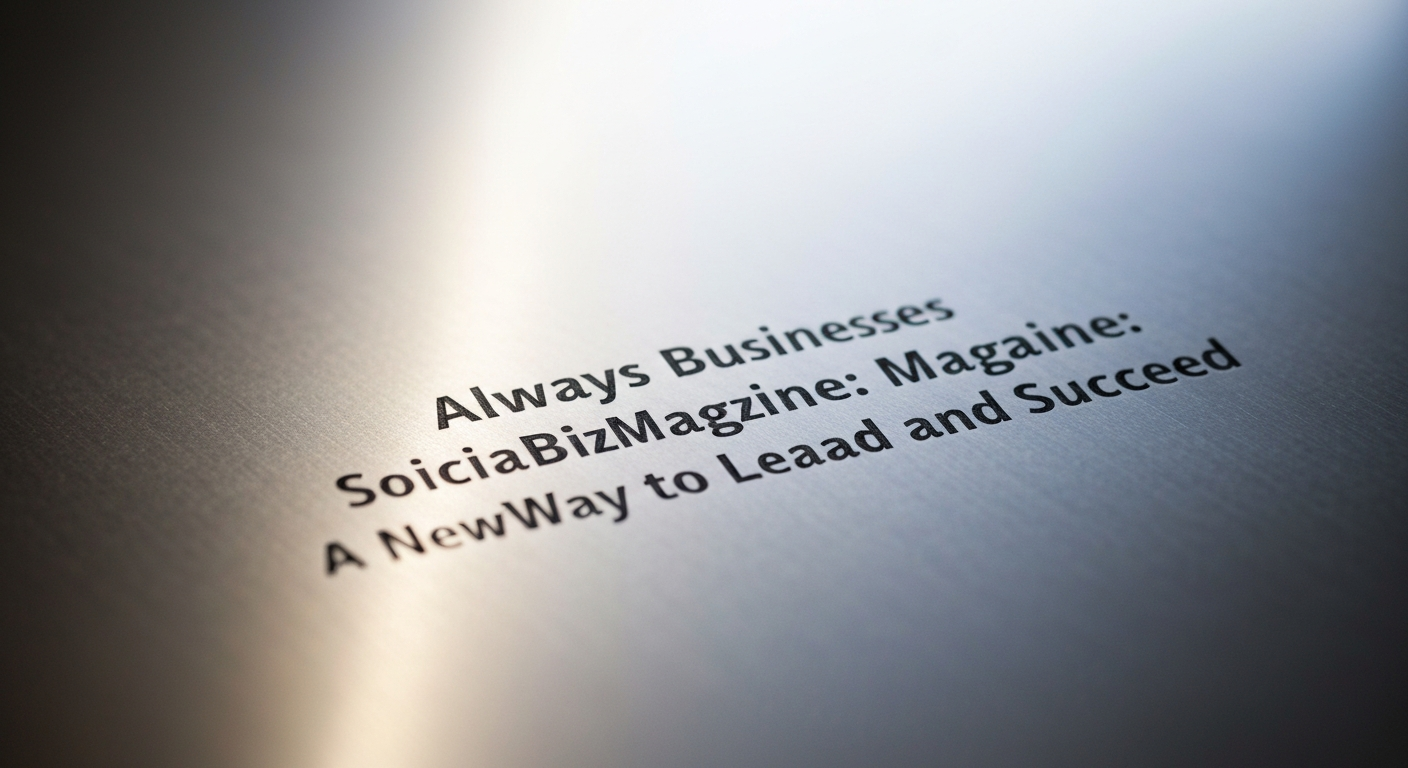 Always Businesses SocialBizMagazine