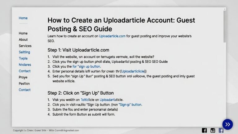 Uploadarticle Account