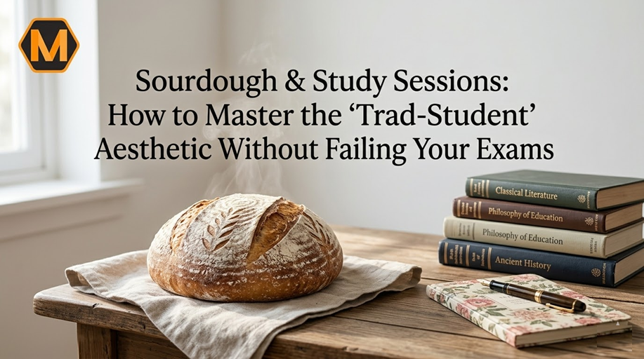 Sourdough & Study Sessions: How to Master the 'Trad-Student' Aesthetic Without Failing Your Exams
