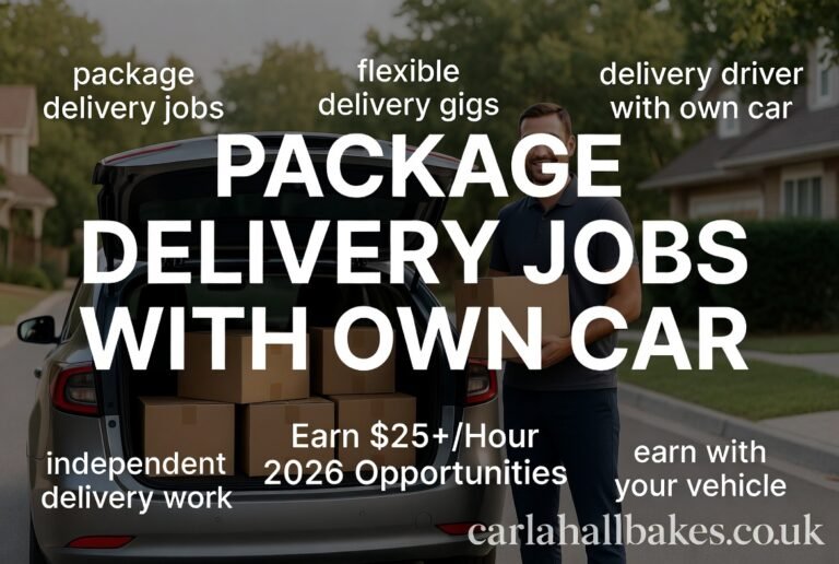 package delivery jobs with own car