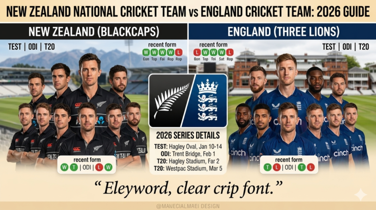 new zealand national cricket team vs england cricket team